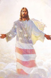 American Flag Jesus