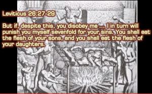 Biblical terrors - cannibalism